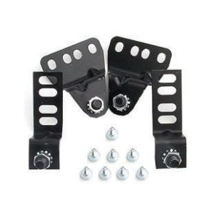 FORD MUSTANG 1964-1966 SUPPORTS DE MONTAGE DE CONDENSATEUR Condenser Mounting Brackets SCOTT DRAKE C5ZZ-19B594-R