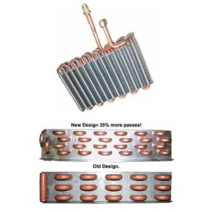 FORD MUSTANG 1967-1968 Air conditioning evaporator core SCOTT DRAKE C7ZZ-19860-A