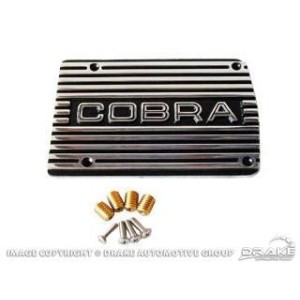 FORD MUSTANG 1964-1973 Air conditioning compressor cover cobra satin SCOTT DRAKE C5ZZ-19703-CS