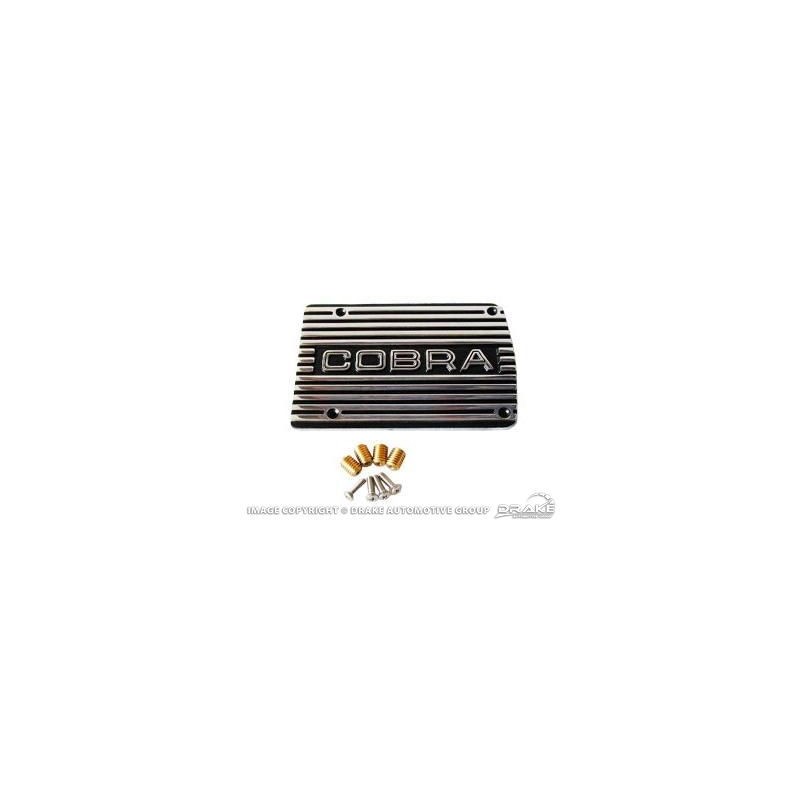 FORD MUSTANG 1964-1973 Air conditioning compressor cover cobra satin SCOTT DRAKE C5ZZ-19703-CS