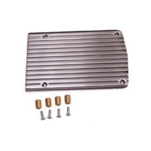 FORD MUSTANG 1964-1973 Air conditioning compressor cover plain polished SCOTT DRAKE C5ZZ-19703-PP