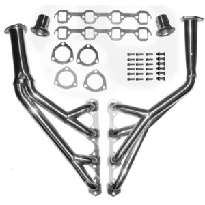 FORD MUSTANG 1964-1968 PAIRE DE COLLECTEURS D ECHAPPEMENT EN INOX 260 289 302 Modified tri y headers 304 stainless steel SCOTT D