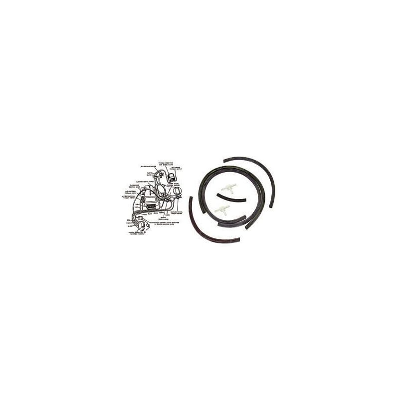FORD MUSTANG 1967-1968 Air conditioning vacuum line hose kit SCOTT DRAKE C7ZZ-18B372-A