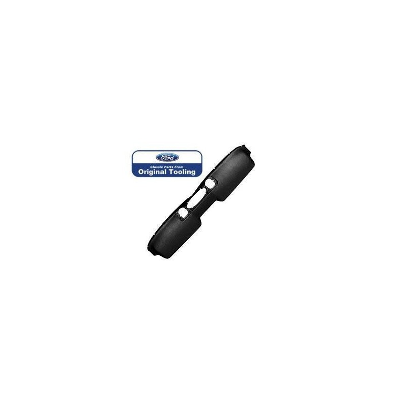 FORD MUSTANG 1966 CASQUETTE DE TABLEAU DE BORD NOIR Dash pad black original tooling SCOTT DRAKE C6ZZ-6504290-BK