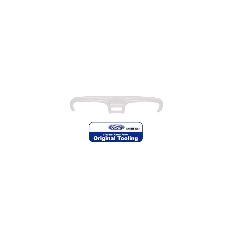 FORD MUSTANG 1969-1970 CASQUETTE DE TABLEAU DE BORD BLANC AVEC AIR CONDITIONNE Dash pad neutral with air conditioning SCOTT DRAK