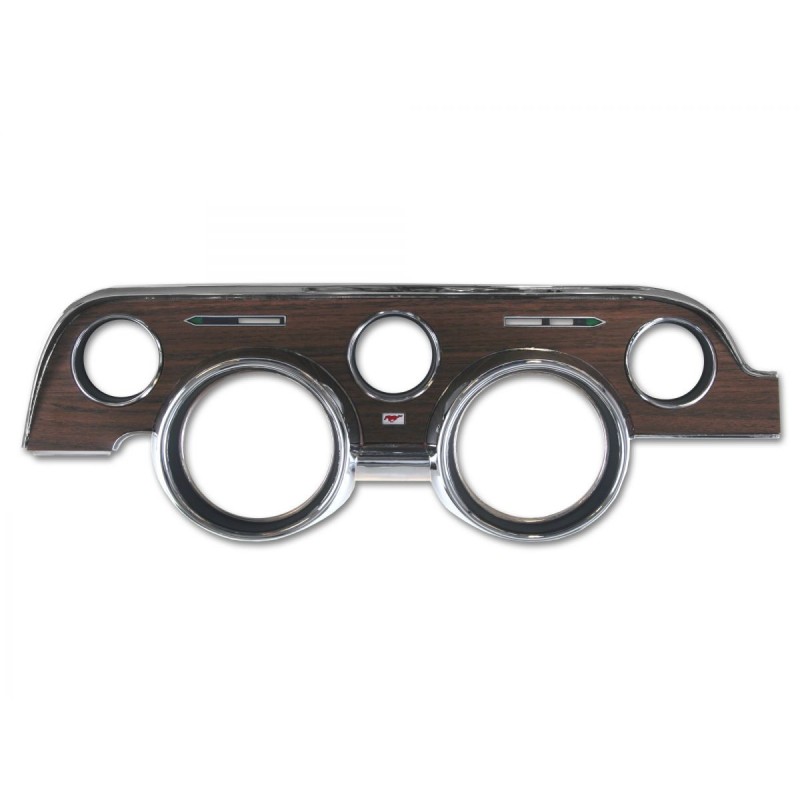 FORD MUSTANG 1968 FACADE DE COMPTEUR ECONOMIE STYLE BOIS Instrument Bezel with wood grain finish economy SCOTT DRAKE C8ZZ-10838