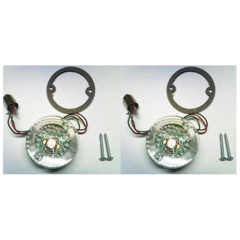 FORD MUSTANG 1964-1970 Led backup light kit panels SCOTT DRAKE SD-1142-RFB