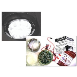 FORD MUSTANG 1964-1970 PLAFONNIER A A LED led dome light assembly SCOTT DRAKE SD-DOME-LED-WH
