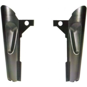 FORD MUSTANG 1969-1970 PLASTIQUE DE CENTRE DE TABLEAU DE BORD Center Dash Radio Molding Pair SCOTT DRAKE C9ZZ-6504472/3