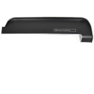 FORD MUSTANG 1967-1968 FACADE DE TABLEAU DE BORD NOIR COTE PASSAGE SOUS LICENCE FORD Upper dash panel black SCOTT DRAKE C7ZZ-650