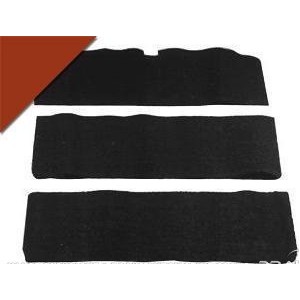 FORD MUSTANG 1965-1968 FASTBACK MOQUETTE DE BANQUETTE RABATTABLE Fold down seat carpet emberglow 80 by 20 SCOTT DRAKE FD-65-EM