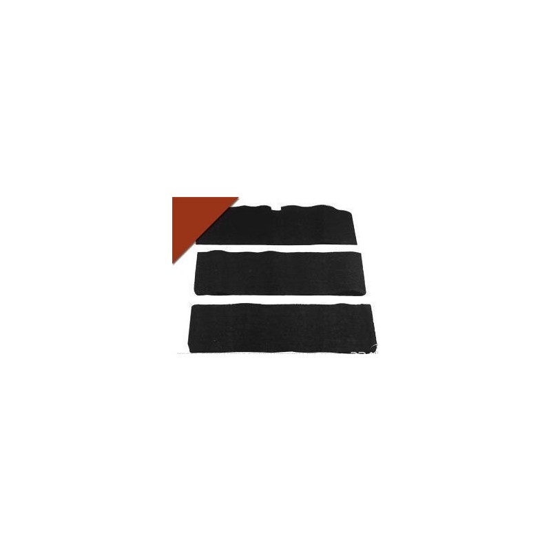 FORD MUSTANG 1965-1968 FASTBACK MOQUETTE DE BANQUETTE RABATTABLE Fold down seat carpet emberglow 80 by 20 SCOTT DRAKE FD-65-EM