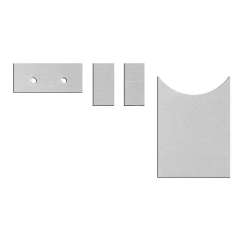 FORD MUSTANG 1967 Deluxe interior Air Conditioning vent aluminium inserts SCOTT DRAKE C7ZZ-6504410-AC