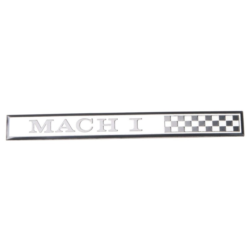 FORD MUSTANG 1969-1970 Dash Panel emblem Mach 1 insert only SCOTT DRAKE C9ZZ-6304460-AI