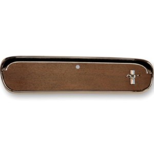 FORD MUSTANG 1965-1966 PORTE DE BOITE A GANTS METAL AVEC FACADE GRAIN DE BOIS PONY Glove box door wood grain SCOTT DRAKE C5ZZ-65