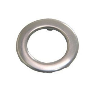 FORD MUSTANG 1967-1968 CERCLAGE CHROME AUTOUR DU BOUTON D OUVERTURE DE BOITE A GANTS Glove box Button bezel SCOTT DRAKE C6OB-620