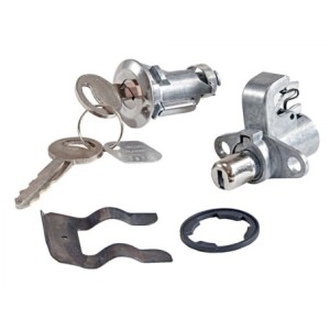 FORD MUSTANG 1969-1970 KIT DE BARILLET SERRURE POUR BOITE A GANTS ET COFFRE Glove box and trunk lock set SCOTT DRAKE C9ZZ-650607