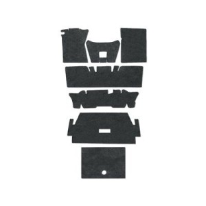 FORD MUSTANG 1969-1973 FASTBACK KIT ISOLANT SONORE COUPE SON Sound deadener kit SCOTT DRAKE UL-FB-L