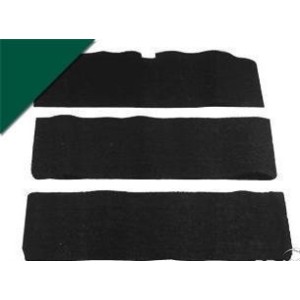 FORD MUSTANG 1965-1968 FASTBACK MOQUETTE DE BANQUETTE RABATTABLE VERT FONCE Fold down seat carpet dark green 80 by 20 SCOTT DRAK
