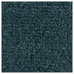 FORD MUSTANG 1965-1966 COUPE KIT COMPLET DE MOQUETTE AVANT + ARRIERE TEAL FONCE 80% NILON 20% RAYON Carpet underlayment Dark Tea