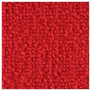 FORD MUSTANG 1969-1970 COUPE KIT MOQUETTE COMPLETE AVANT + ARRIERE MOULES ROUGE VERMILLON Coupe molded carpet kit Vermillion SCO