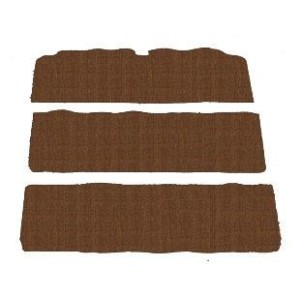 FORD MUSTANG 1969-1970 SPORTSROOF FASTBACK MOQUETTE DE BANQUETTE RABATTABLE GINGEMBRE Fold down seat carpet ginger SCOTT DRAKE S