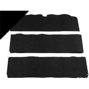 FORD MUSTANG 1971-1973 FASTBACK SPORTSROOF MOQUETTE DE BANQUETTE RABATTABLE NOIR Fold down seat carpet black 100 per cent nylon