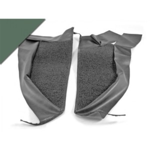 FORD MUSTANG 1965-1966 CABRIOLET KIT DE TAPIS POUR PANNEAUX D INTERIEUR LIERRE DORE Pony kick panel Carpet Ivy gold SCOTT DRAKE
