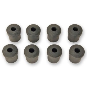 FORD MUSTANG 1964-1965 SET COMPLET DE SILENT BLOC POUR MANILLE Leaf Spring Shakle Bushing 9/16” Hole Rubber SCOTT DRAKE C5ZZ-578