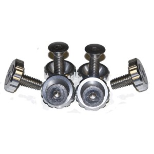 FORD MUSTANG 1964-1973 ALUMINIUM Billet under hood hardware 12 pieces SCOTT DRAKE 378178-BL-12