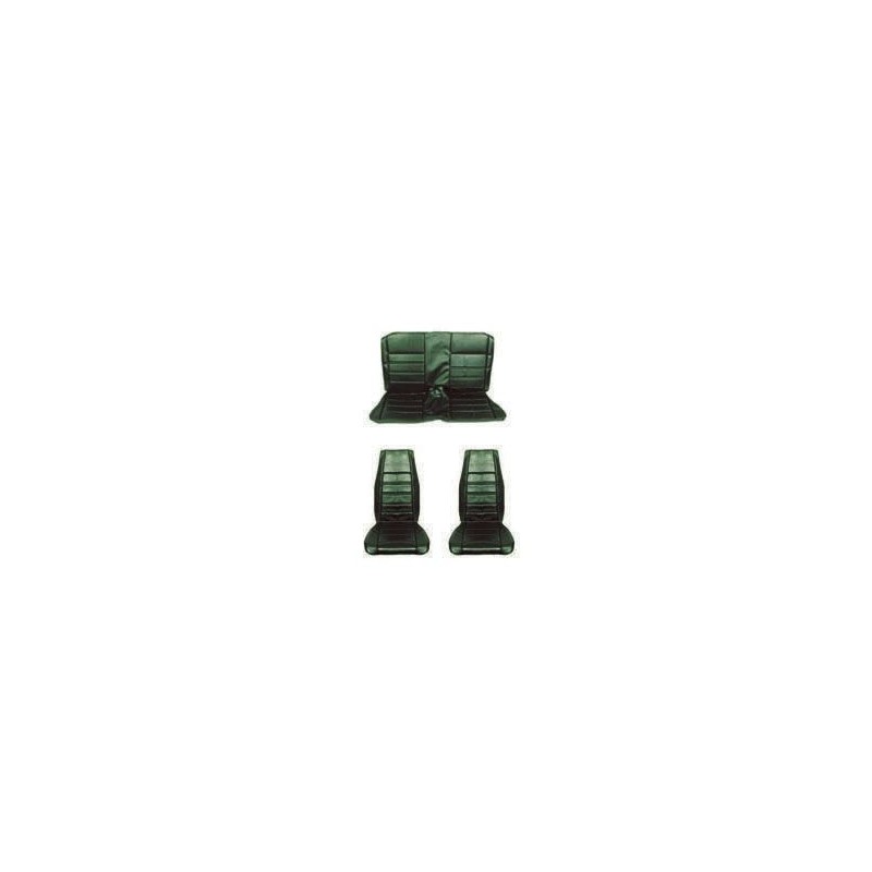 FORD MUSTANG 1970 CABRIOLET CONVERTIBLE SET COMPLET DE COUVRE SIEGE STANDARD VERT Full Set Upholstery Standard Green SCOTT DRAKE