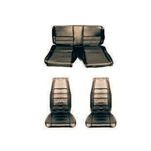 FORD MUSTANG 1970 FASTBACK SET COMPLET DE COUVRE SIEGE STANDARD GINGEMBRE Full Set Upholstery Standard Ginger SCOTT DRAKE 71FB-S