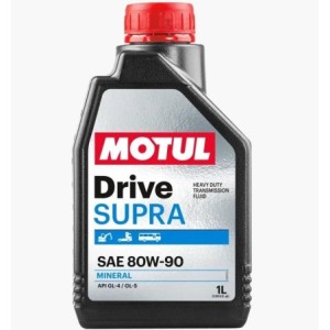 MOTUL DRIVE SUPRA huile boîte de vitesses et pont SAE 80W90 1 Litre GL4 GL5 114460