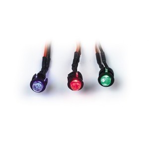 Kit 4 micro LED éclairage bleu