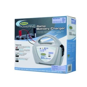 Chargeur de batterie 12 Volts RING - 4 Amp - 50 AH