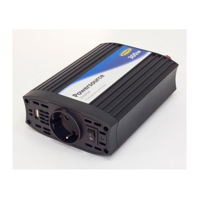 RING Convertisseur 12 V 300w + USB 2 Ampères