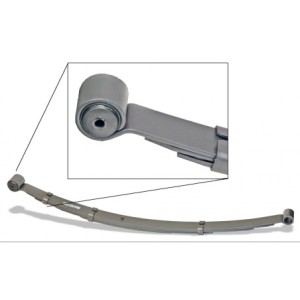 FORD MUSTANG 1964-1973 LAME DE SUSPENSION ARRIERE TRES RENFORCEE 5 LAMES OEILLET MILIEU RABAISSEMENT 2