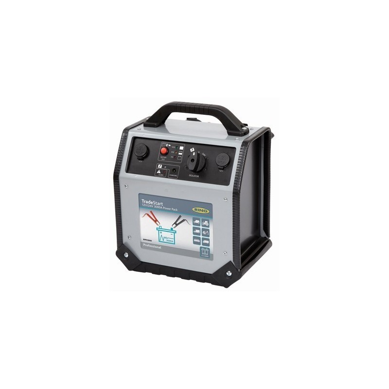 Chargeur booster démarreur de batterie RING 12/24V