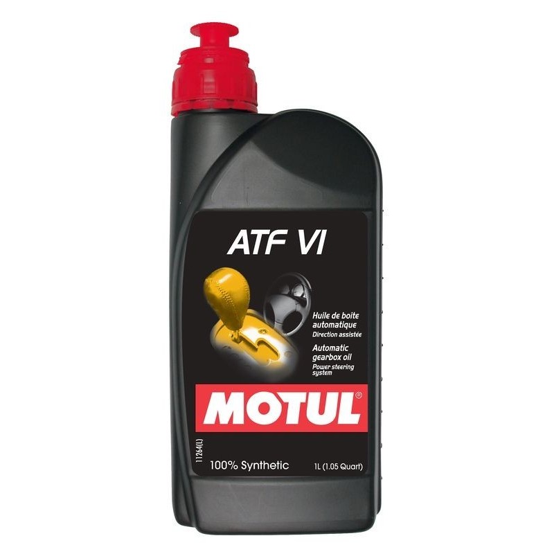 MOTUL ATF VI huile boite de vitesse automatique ou direction assistée 1 Litre (105774)