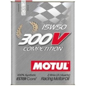 NOUVELLE MOTUL 300V AUTO MOTORSPORT 15w50 Compétition Huile 100% Synthèse Racing 2 Litres