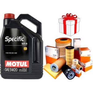 MOTUL VOITURE huile Specific SAE 5w20 100% Syntétic 925B Ford 5 L + Filtre Offert ou Produit d'entretien