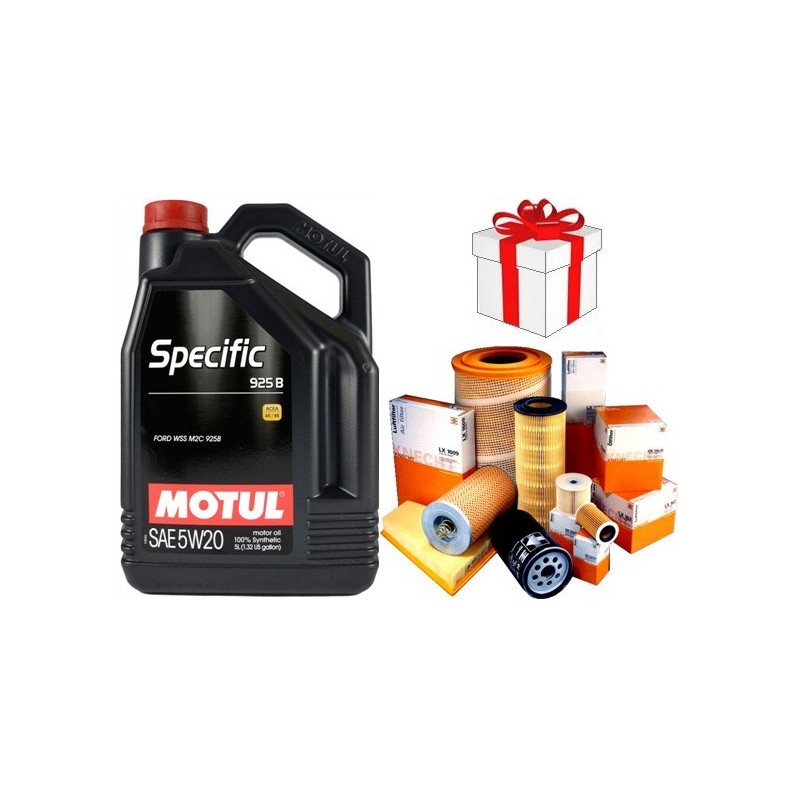 MOTUL VOITURE huile Specific SAE 5w20 100% Syntétic 925B Ford 5 L + Filtre Offert ou Produit d'entretien