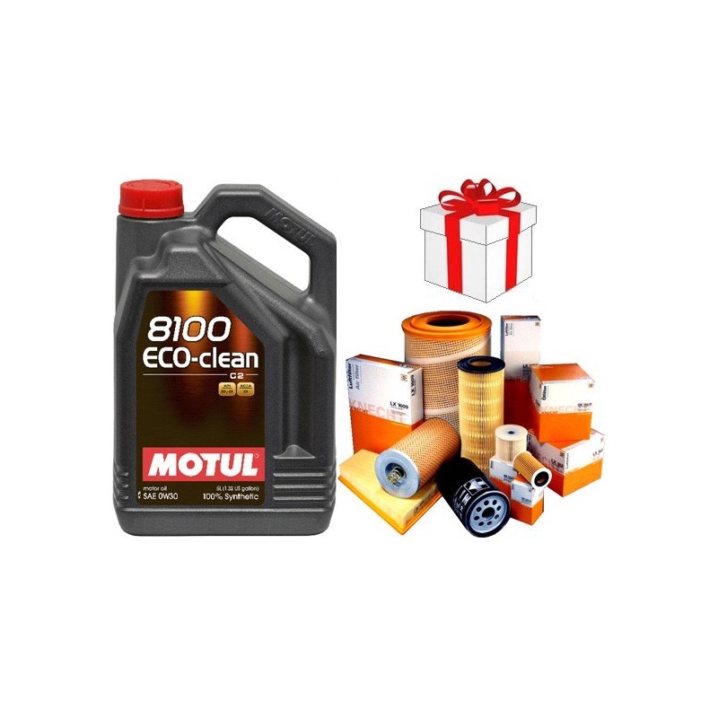 MOTUL VOITURE huile 8100 ECO CLEAN c2 SAE 0W30 5L 102889