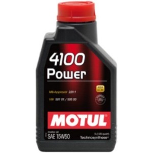 MOTUL VOITURE huile 4100 POWER SAE 15W50 1L 102773