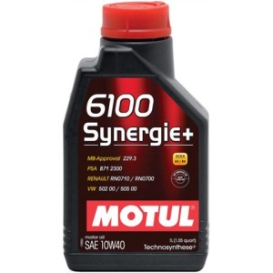 MOTUL VOITURE huile 6100 SYNERGIE + SAE 10W40 1L 102781