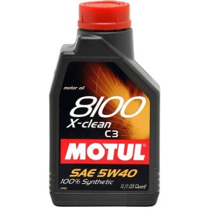 MOTUL VOITURE huile 8100 X CLEAN C3 SAE 5W40 1L 102786