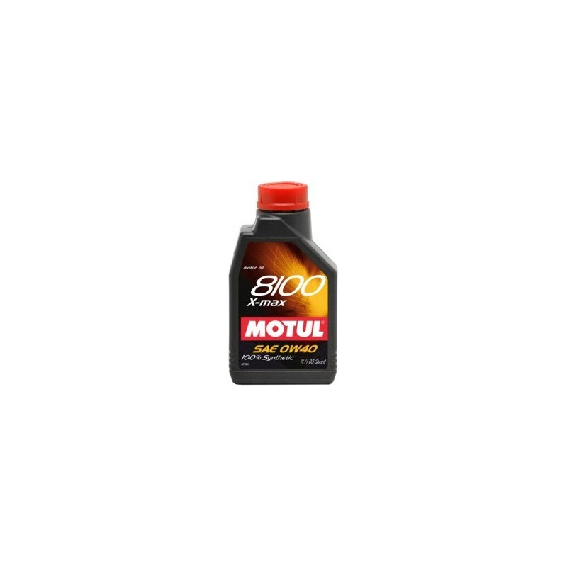MOTUL VOITURE huile 8100 X MAX SAE 0W40 1L 104531