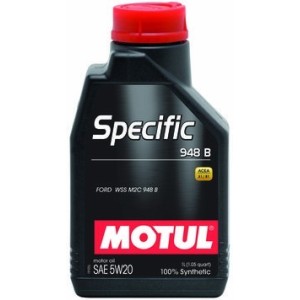 MOTUL VOITURE FORD MUSTANG 2005-2017 V8 3.7 4.0 4.6 / BOSS 302 / GT 2011-2017 V8 5.0 huile Specific SAE 5w20 100% Syntétic 948B