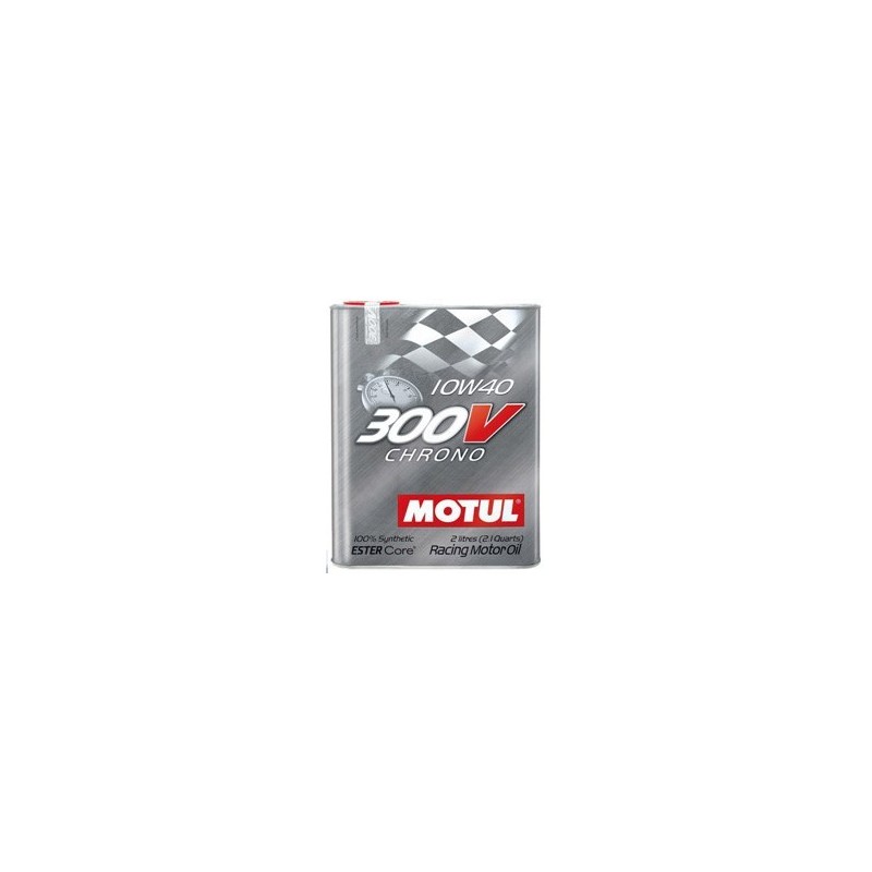 MOTUL 300V AUTO MOTORSPORT 10w40 Huile Moteur 100% Synthèse Racing 2 Litres PORT OFFERT