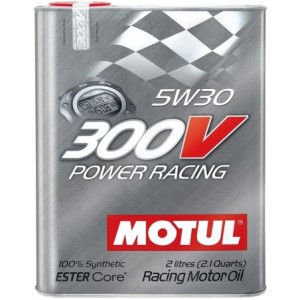 MOTUL 300V AUTO MOTORSPORT 5w30 POWER RACING Huile Moteur 100% Synthèse 2 Litres PORT OFFERT
